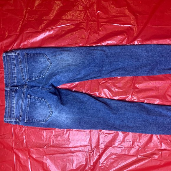 Girls Distressed Denim Jeans - Picture 4 of 5